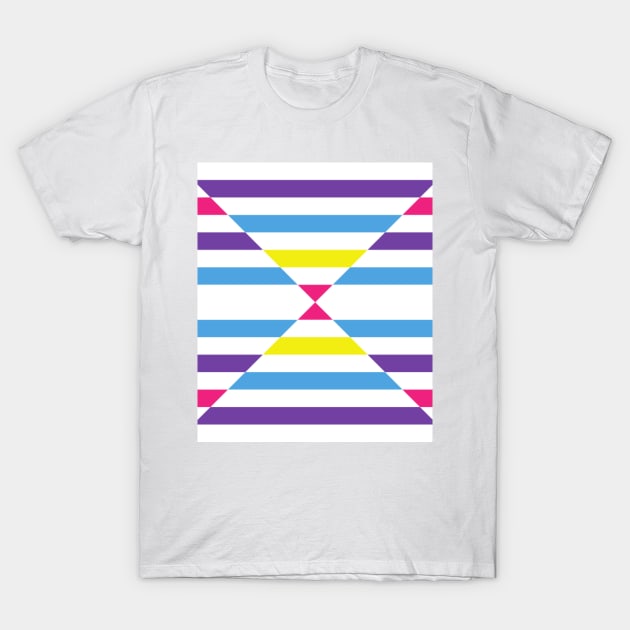 triangle pattern T-Shirt by beleafcreativ